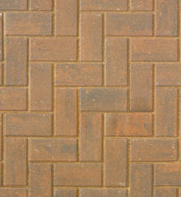 Load image into gallery viewer, Brett Omega Block Paving, 200 x 100 - Burnt Oak
