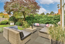 Load image into gallery viewer, New Bradstone Rock Porcelain Paving slabs Autumn Green