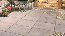 Load image into gallery viewer, Brett Paving Concrete Stamford Riven Charcoal Paving slabs