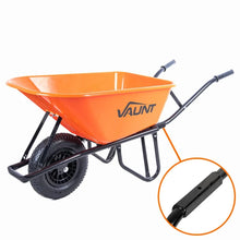 Load image into gallery viewer, Vaunt Heavy Duty 100Ltr Plastic Tray Reinforced Wheelbarrow