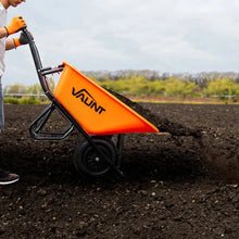 Load image into gallery viewer, Vaunt Heavy Duty 100Ltr Plastic Tray Reinforced Wheelbarrow