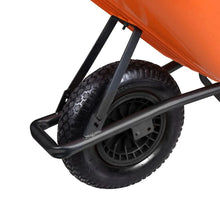 Load image into gallery viewer, Vaunt Heavy Duty 100Ltr Plastic Tray Reinforced Wheelbarrow