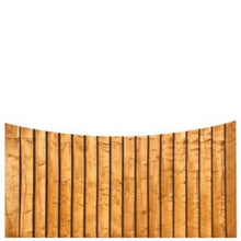 Load image into gallery viewer, Bow Featheredge Fence Panel