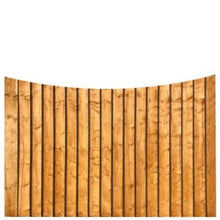 Load image into gallery viewer, Bow Featheredge Fence Panel