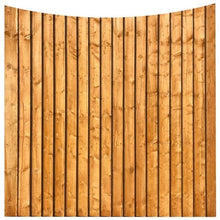 Load image into gallery viewer, Bow Featheredge Fence Panel
