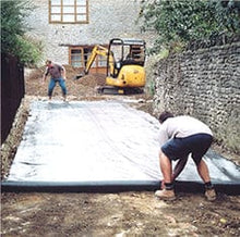 Load image into gallery viewer, GROUNDCHECK Heavy Duty Woven Landscaping Membrane