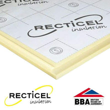 Load image into gallery viewer, EUROWALL + 90mm x1200x460 TONGUE AND GROOVE PIR 4 SIDES 100% PEFC certified