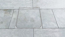 Load image into gallery viewer, All metal Block Pavior and patio Recess manhole drain cover
