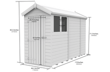 Load image into gallery viewer, Apex Shed 4ft x 10ft
