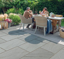Load image into gallery viewer, Kandla Grey Riven Sandstone Paving - Project packs and Single Size
