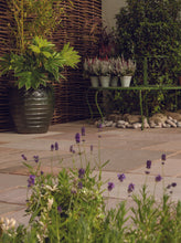 Load image into gallery viewer, Natural Sandstone Paving in Autumn Green / Raj Green paving slabs
