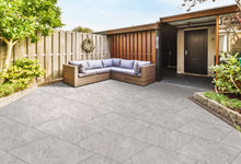 Load image into gallery viewer, NEW Bradstone Falona Porcelain Paving Slabs In Grey
