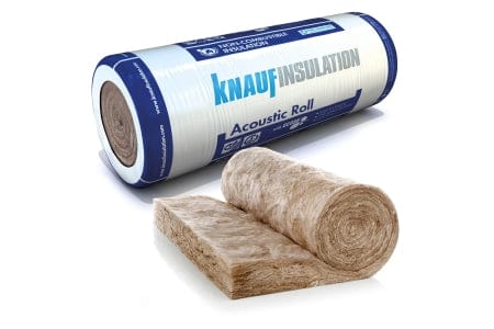 Knauf Acoustic Roll Insulation Ready Cut Glass Mineral Wool