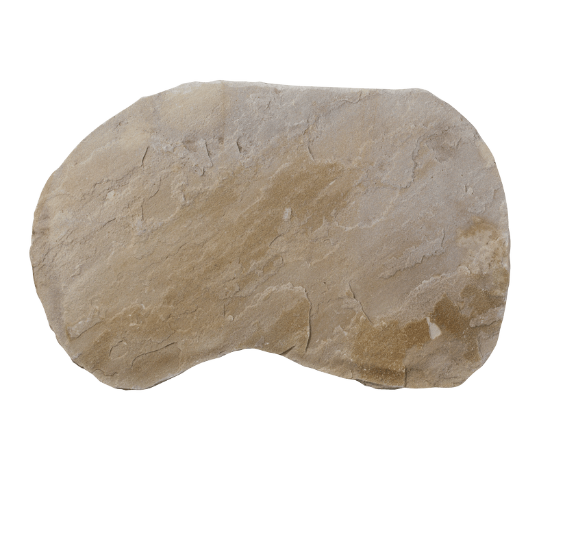 Bradstone  Natural Sandstone Stepping Stone Fossil Buff