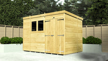 Load image into gallery viewer, Pent Shed 6ft x 8ft