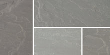 Load image into gallery viewer, Bradstone Silver Grey Indian Sandstone Paving Slabs – Riven – 22mm