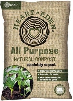 Heart of Eden Peat Free Multi Purpose Compost 50L