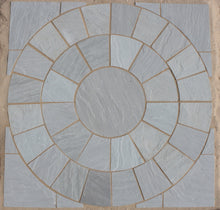 Load image into gallery viewer, Natural Sandstone Circle 2.4m With Squaring Off Kit Included - 22mm - Riven
