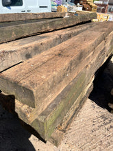 Load image into gallery viewer, Reclaimed Oak Railway Sleeper - Special offer end of line
