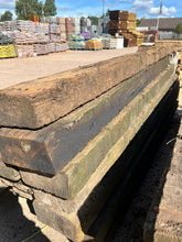Load image into gallery viewer, Reclaimed Oak Railway Sleeper - Special offer end of line
