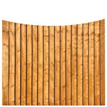 Load image into gallery viewer, Bow Featheredge Fence Panel
