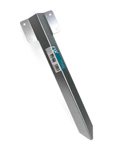 Load image into gallery viewer, Railway Sleeper Spike Bracket - Straight Edge 435 x 120 x 25mm Galvanised Steel
