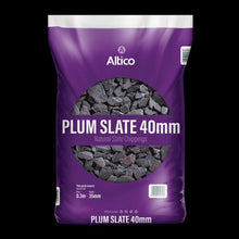 Load image into gallery viewer, Plum Slate 40mm Chippings
