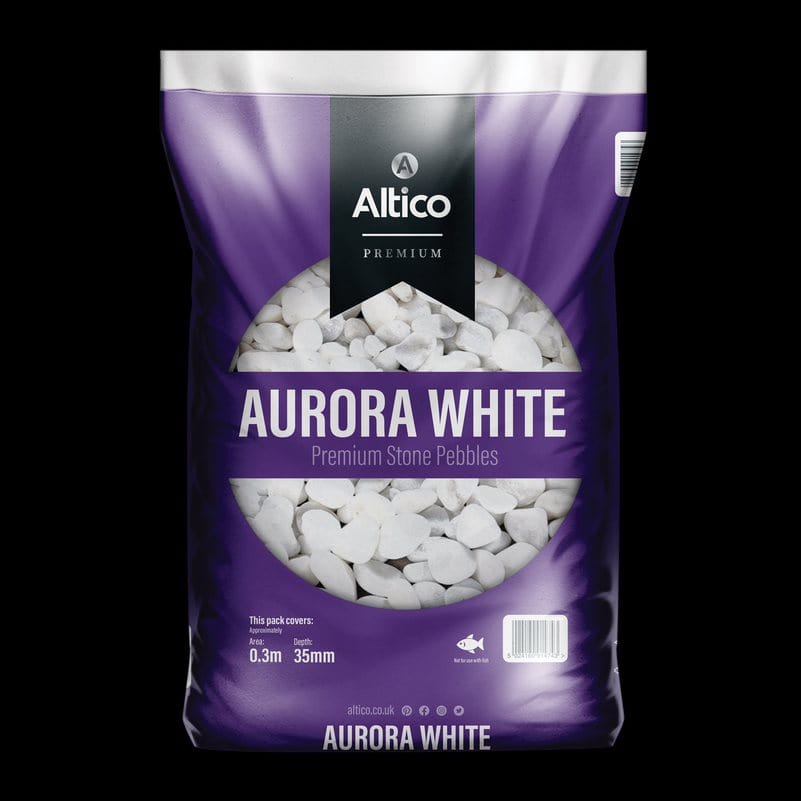 Aurora 20-40mm White Pebbles