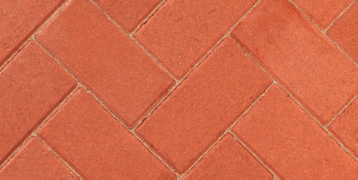Bradstone Driveway Pavers in Red