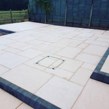 Load image into gallery viewer, Ethan Mason Ivory sawn &amp; homed natural sandstone patio packs
