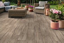 Load image into gallery viewer, NEW Bradstone Heartwood Porcelain Paving Slabs In Brown
