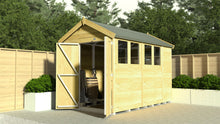 Load image into gallery viewer, Apex Shed 8ft x 8ft
