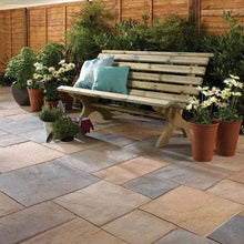 Load image into gallery viewer, Bradstone Old Riven ECO Paving in Autumn Gold

